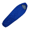 Blue Middle Zipper Mummy Sleeping Bag